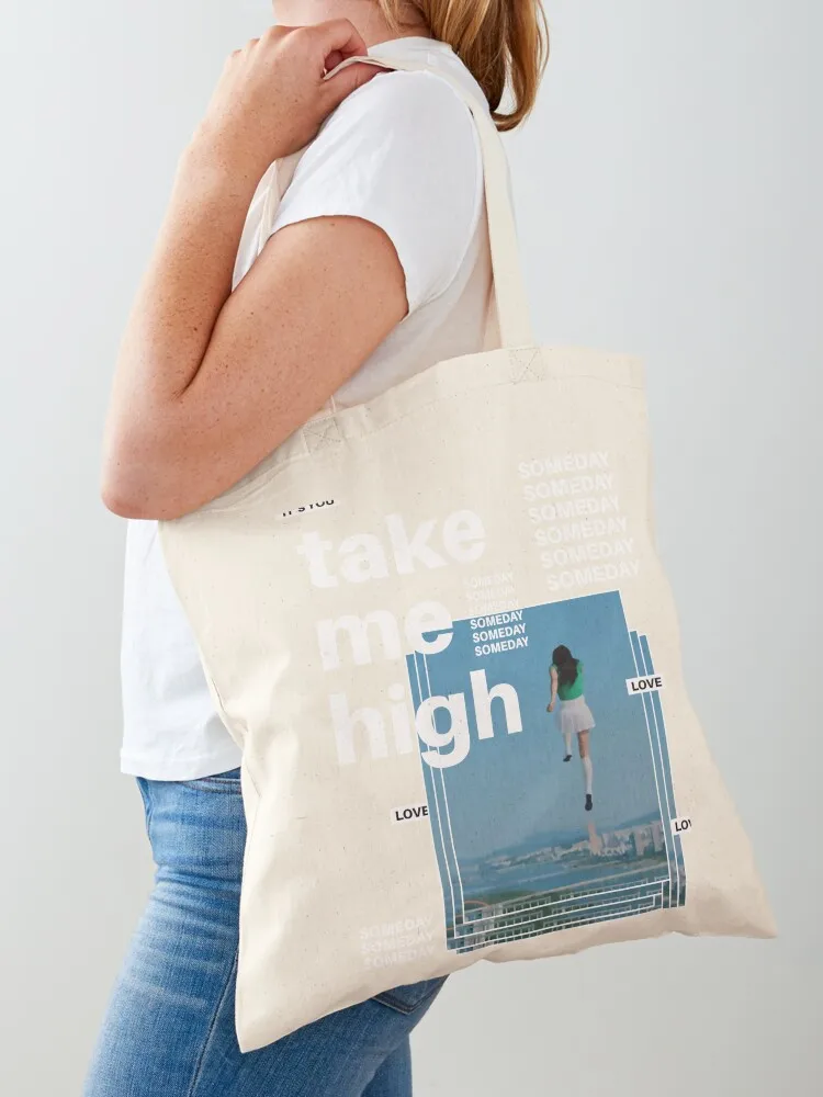 

hi high! Tote Bag tote bag women Large bags for women tote bag university Portable shopping