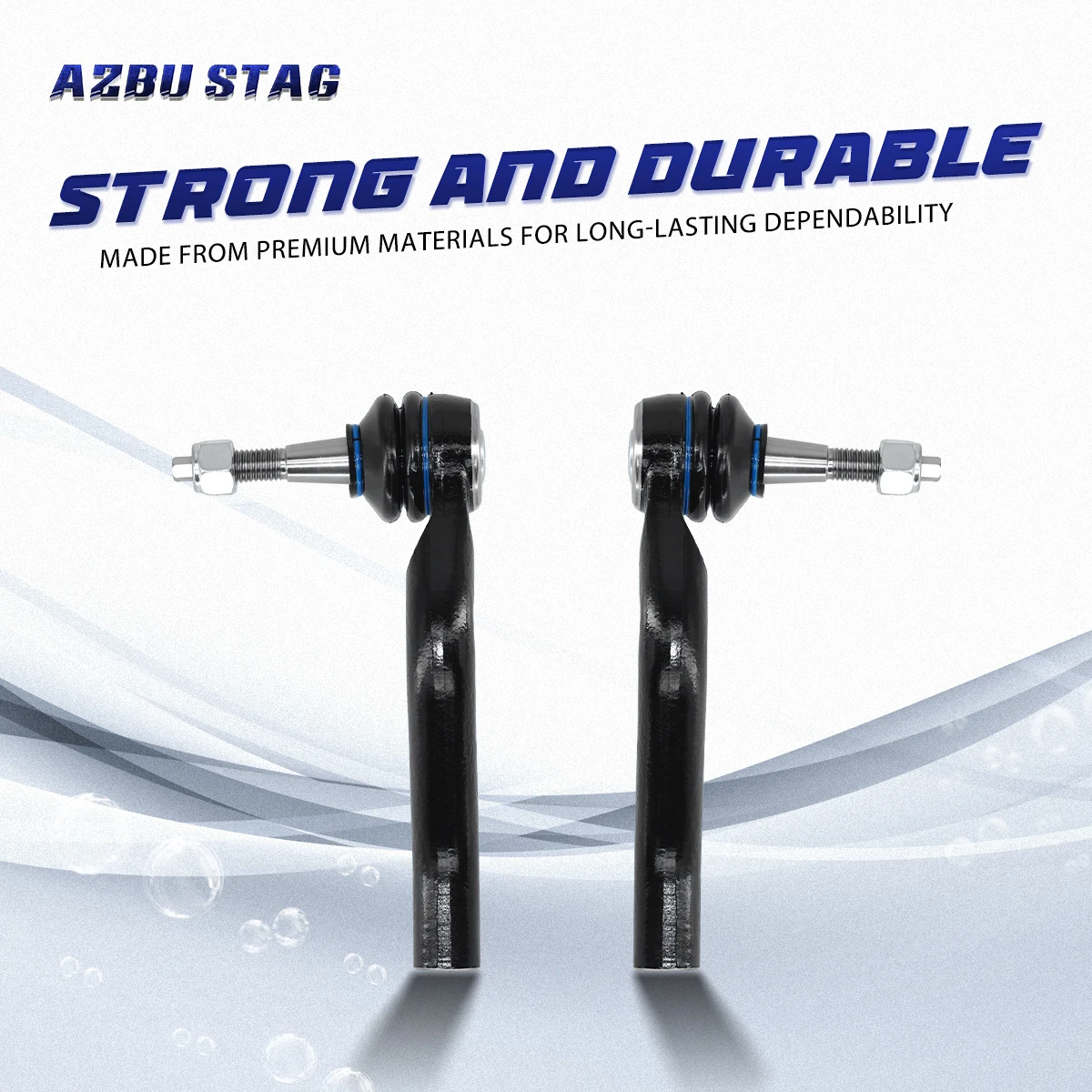 AzbuStag 6Pcs 프론트 로워 컨트롤 암 스웨이 바 링크 아우터 타이로드 (GMC 아카디아, 캐딜락 XT5 2017 2018 2019-21년식)