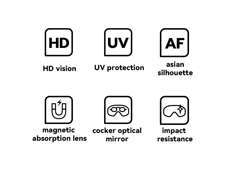 VECTOR Brand Ski Goggles Children Snowboard Goggles Glasses for Skiing UV400 Protection Skiing Snow Glasses Anti-Fog Ski Mask
