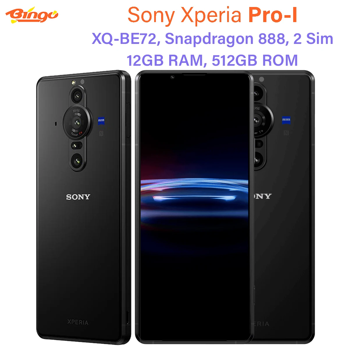 Sony Xperia Pro-I XQ-BE72 Original Cell phone 512GB ROM 6.5