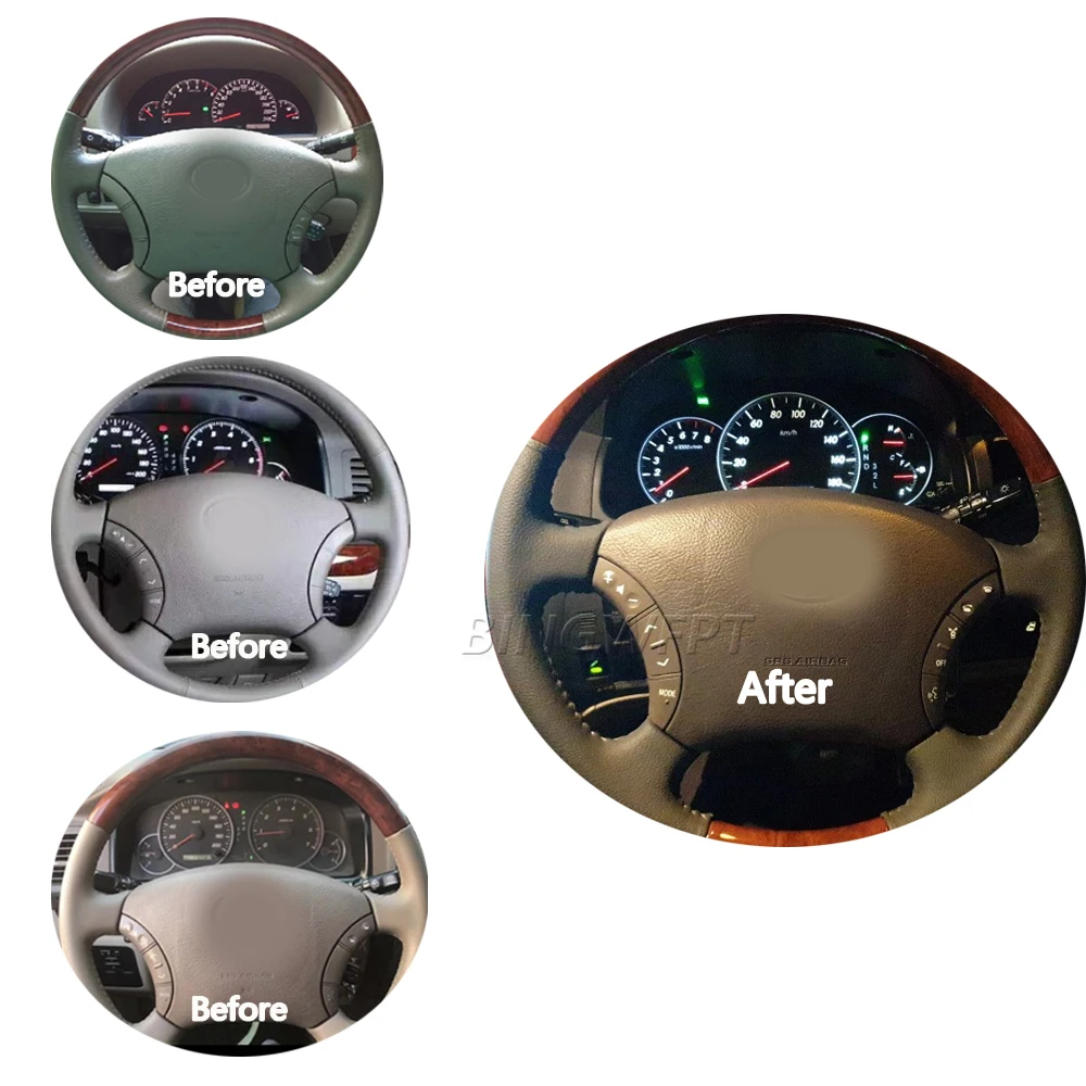 Multifunction Steering Wheel Control Buttons For Toyota Highlander 2003-2007 Land Cruiser 2004-2007 Lexus GX470 2003-2009 view 3