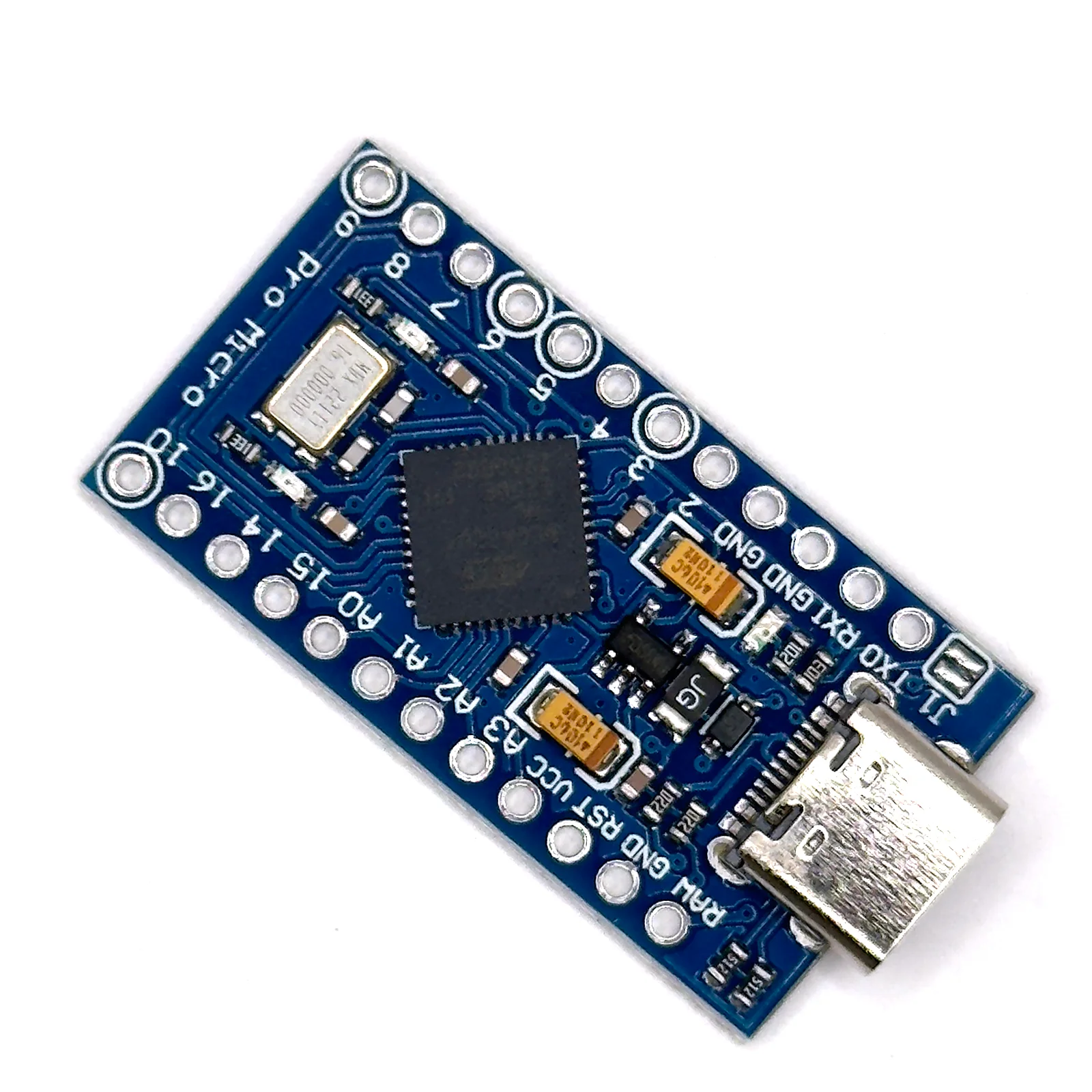 Picture 3: Pro Micro TypeC ATmega32U4 5V 16MHz Replace ATmega328 For arduino Pro Mini With 2 Row Pin Header For Leonardo Mini Usb Interface