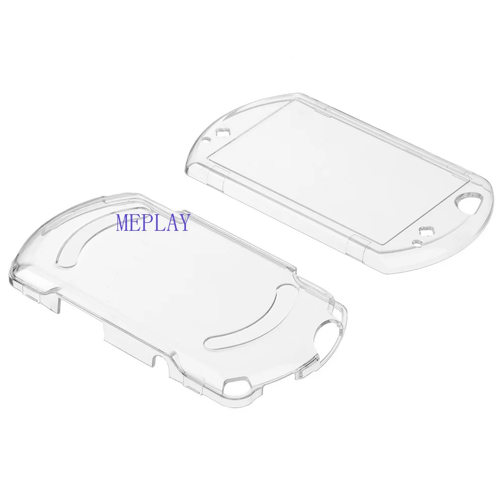 Funda protectora transparente para consola Sony PSP Go, carcasa dura de cristal transparente