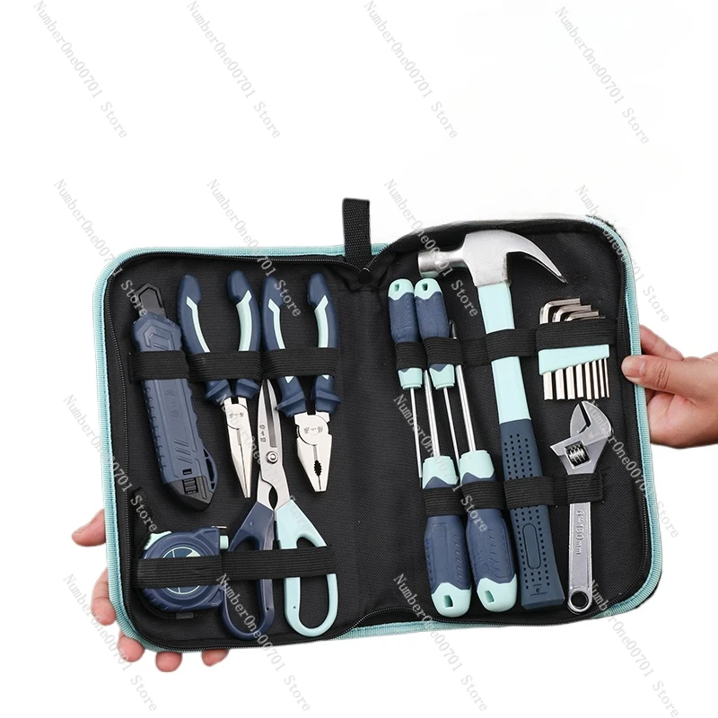 Hardware toolbox set, daily household car manual electrician special maintenance, multi-functional full set