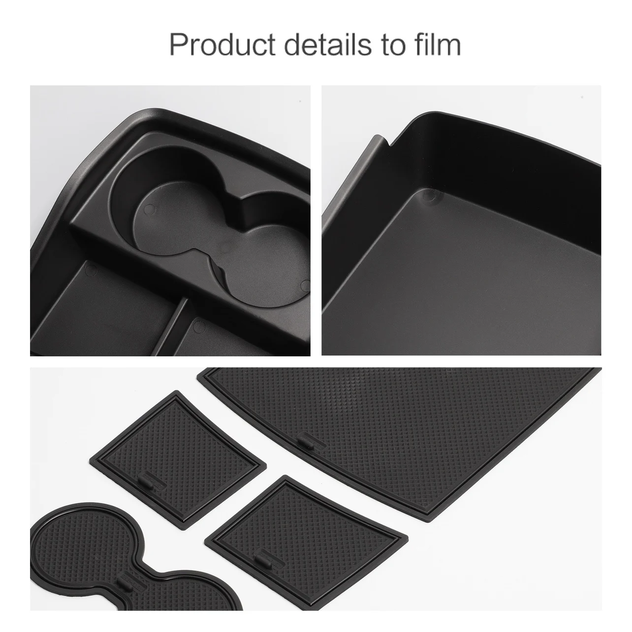 لكيا EV9 2024 2025 التحكم المركزي صندوق تخزين سفلي وحدة التحكم المركزية للسيارة درج منظم