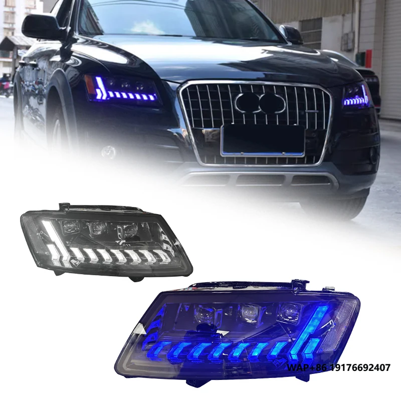 

YU GUANG for ’Audi Q5 Original Xenon Headlights Upgrade LED Head Lamp 2009 2013 2018 Car Accessories Headlight DRL Head Lights