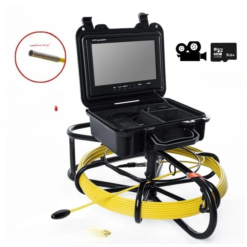 High definition industrial pipe endoscope 6.5 mm, camera, metal pipe hole wall detection