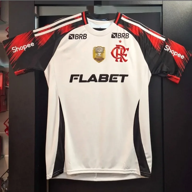 

Flamengo 2025 Copa Do Brasil Summer T-shirt Jersey Style Quick Drying Breathable Sportswear Suitable for Both Men and Women