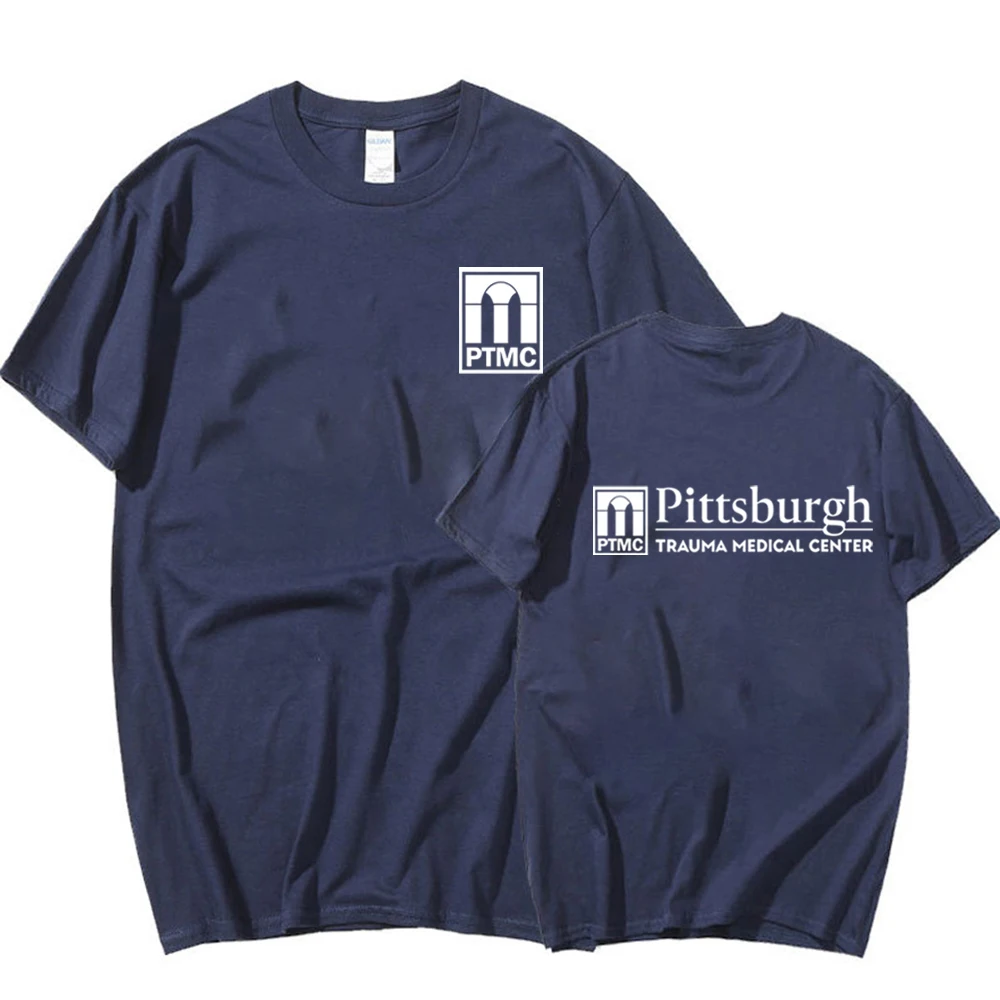 2026 The Pitt TV Series Shirt PTMC 2side Print T-shirt Dr Jack Abbot Trendy Tv Show Merch Unisex Trendy Streetwear Top Fans Gift
