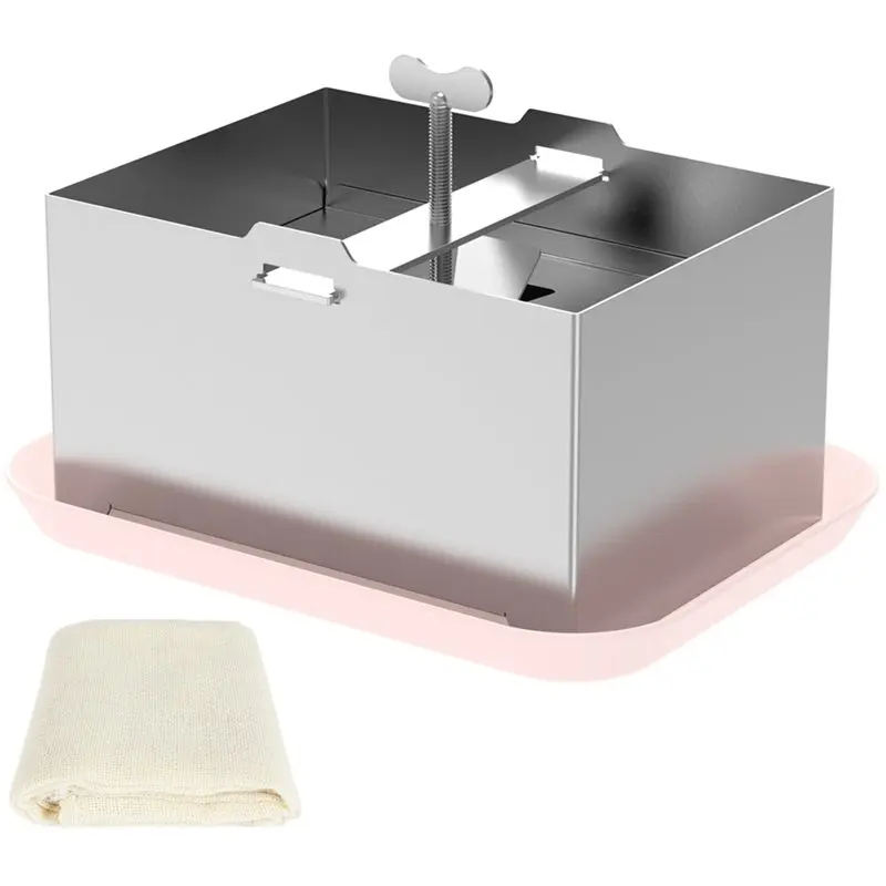 NEW HOT In Stock-Kitchen Tool Set Tofu Press Mould Cheese Making Mold