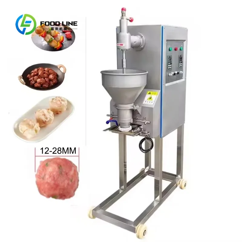 Automatic Electric Meatball Maker Machine Commercial Meatball Extruder Machine Meat Product Mini Meatball Making Machines