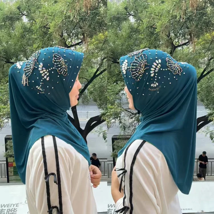 

Islam Fashion Women Hijab Instant Muslim Cap Hat Shawls