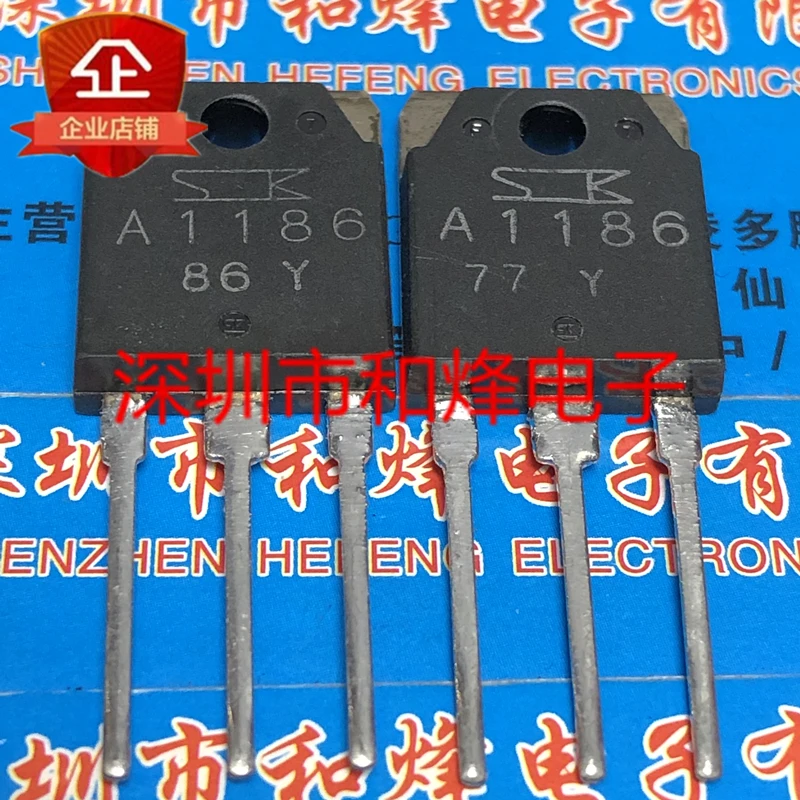 5PCS-10PCS 2SA1186 A1186 TO-3P -150V -10A NEW AND ORIGINAL ON STOCK