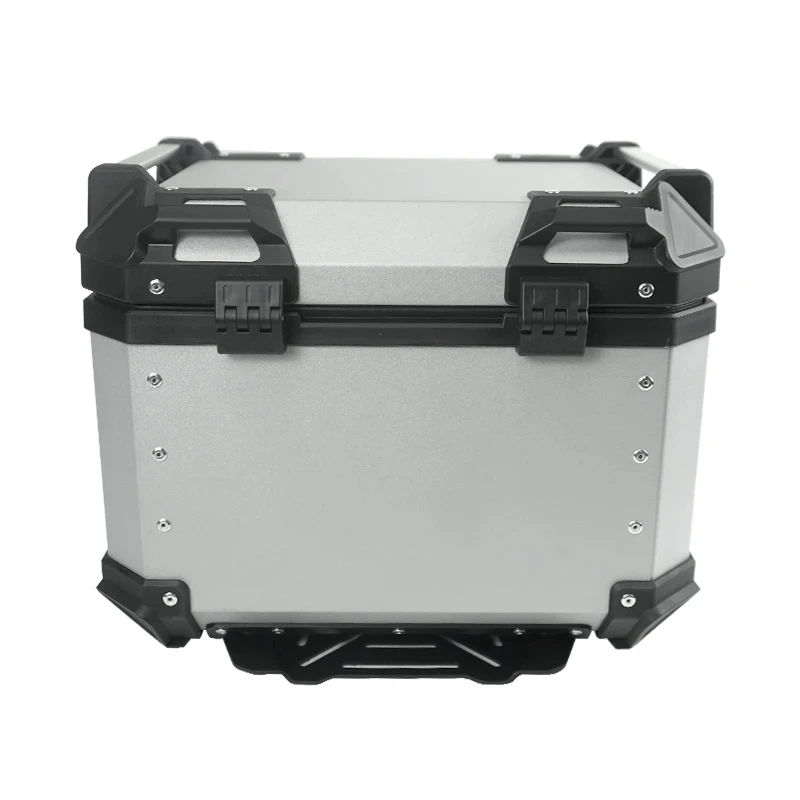 Factory Hot Selling 45L-X Silver. Cer Box Aluminum Alloy Top Box Motorcycle Tail