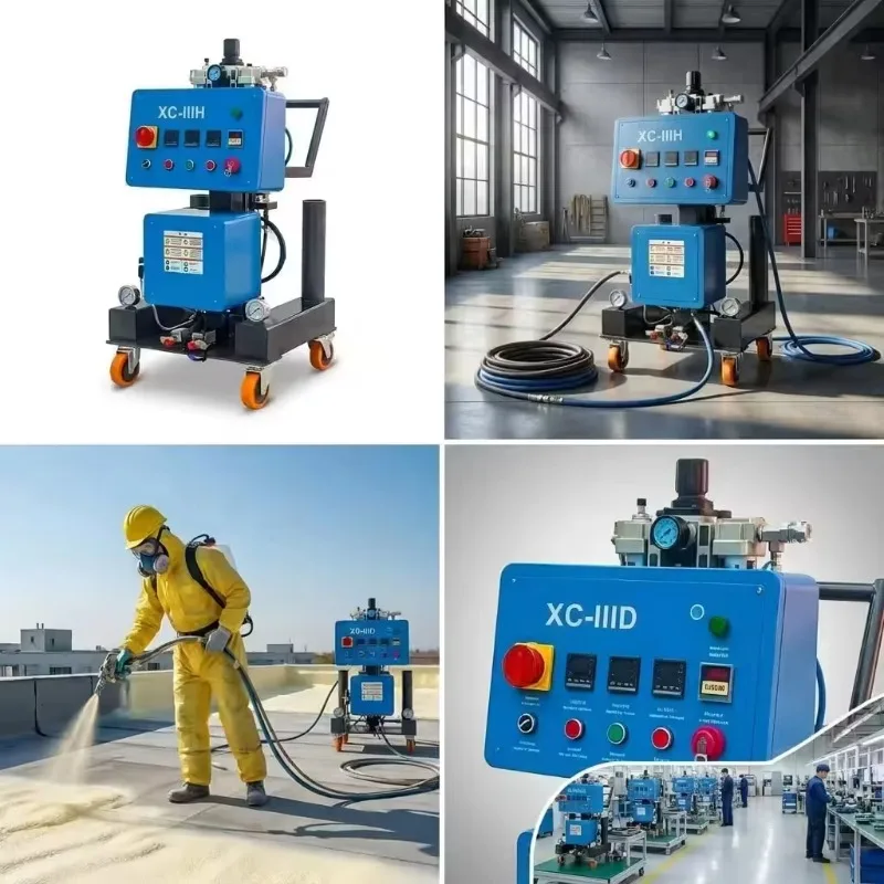 Bulk Electric Highvoltage Multifunctional Polyurethane Spraying Machine Manufacturer Waterproof Coating Pneumatic Spray Gun
