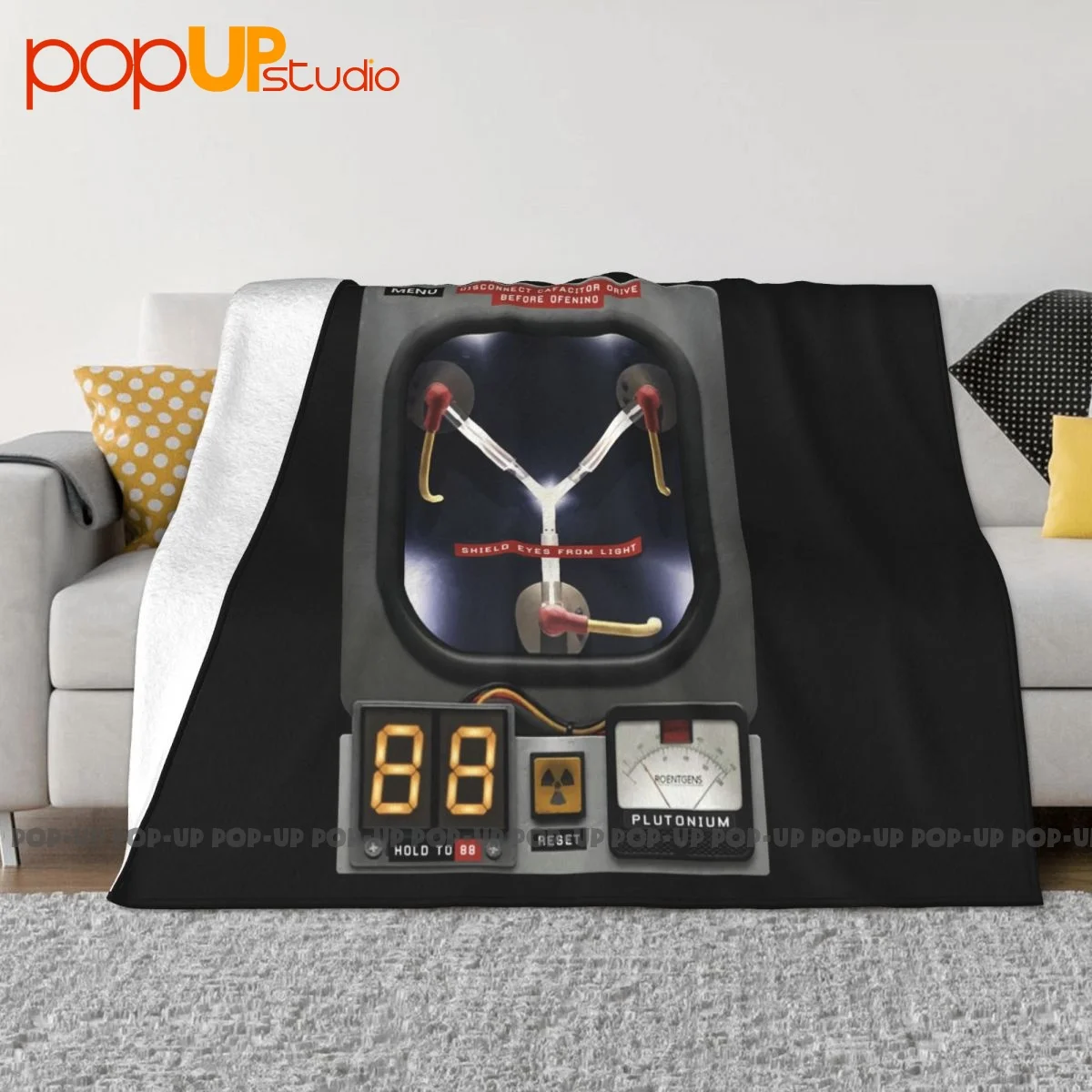 Flux Capacitor Inspired By Back To The Future Ideal Birthd Present Blanket Quilt Super Warm Home Decotation