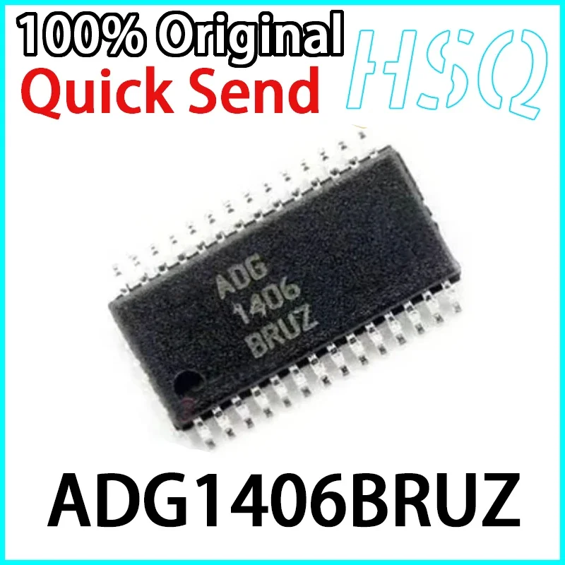 1PCS Original Genuine ADG1406 ADG1406BRUZ ADG1406BRUZ-REEL7 Patch TSSOP-28 Analog Switch Multiplexer