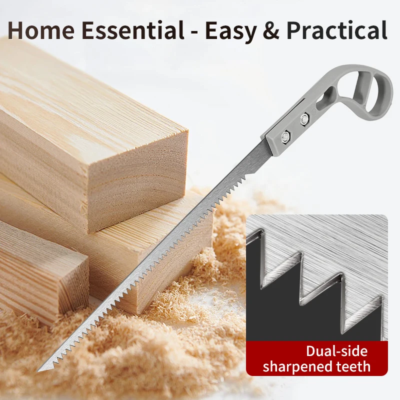 1/5/10 قطعة منشار ذيل الدجاج القابل للفصل منشار البستنة للحديقة قطع الأشجار قطع سريع موفر للعمالة من الخشب منشار ذيل الدجاج #6