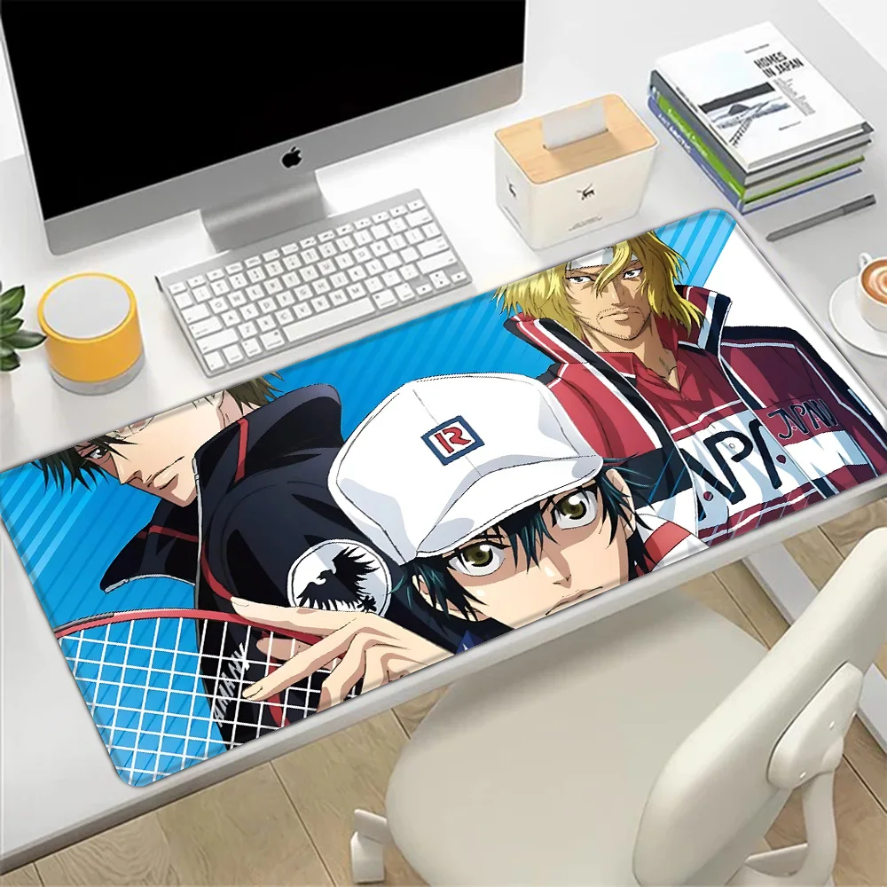 Prince of Tennis Mousepad HD Printing Computer Gamers Locking Edge Non-slip Mouse Pad XXL90x40cm Keyboard PC Desk Pad