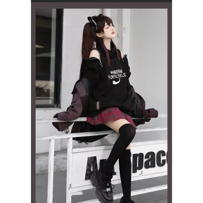 Hu Tao Cosplay Costume Game Genshin Impact Character Japanese Coat Sweatshirt Daily Suit for Women Anime Party Roleplay Outfits