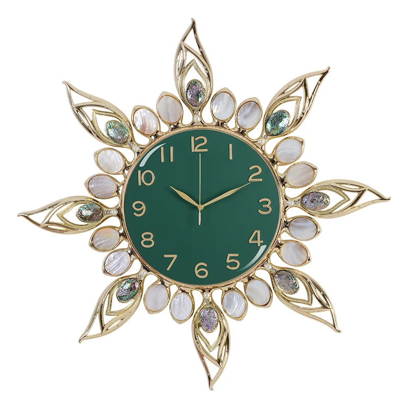 Gram new popular arrival wall art decoration modern wall clock living room wall home fashion modern clock