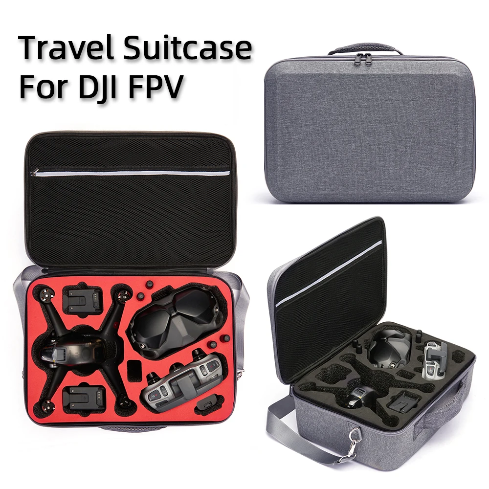 

Для DJI FPV сумка для дрона портативная защита для хранения Портативный прочный водонепроницаемый нейлон