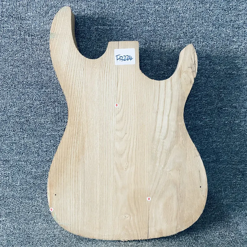 FB884 Natural Solid Ash Wood Raw Materials for 6 String Electric Guitar DIY Right Hand Version Custom Order Replace Parts