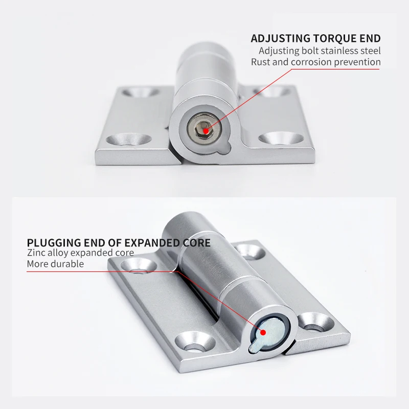 Scharnier Zinklegering kan elke stoppositionering worden aangepast met dempingsbufferscharnier op elke hoek Positioneringsscharnier