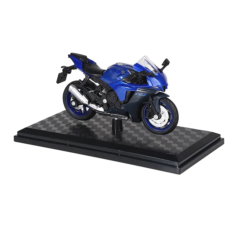Huayi 1:18 Suzuki Falcon CBR1000 Upgraded Alloy Motorcycle Model Simulation Metal Street Car