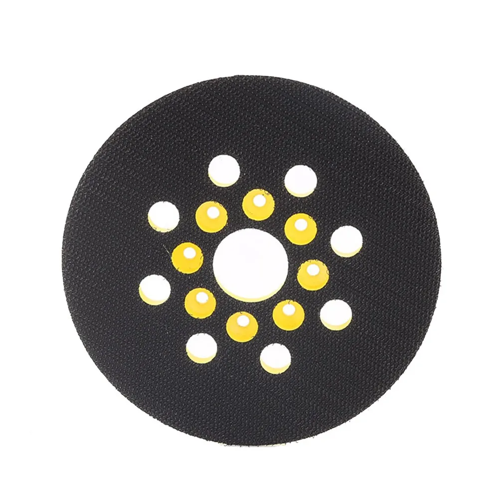 5Inch 125mm 8 Hole Backing Pad Hook&Loop Sanding Pads Electric Polishing Mats Rubber Base Plate For Bosch GEX125-1AE Power Tool