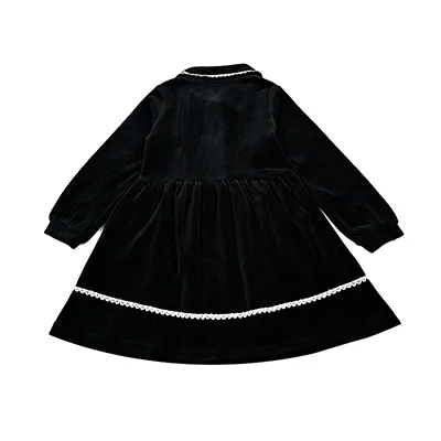 Familien-Partnerlook: Neues Shabbos-Velours-Set für Kinder – Mädchenkleid, Jungen-Oberteil, Baby-Overall mit Blumenstickerei und Schleife – Detail 23