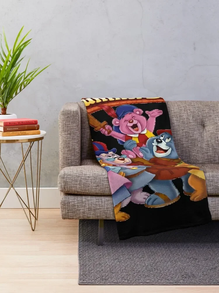 Gummi Bears Cartoon Classic T-Shirt Throw Blanket Decorative Throw Polar Picnic cosplay anime Blankets