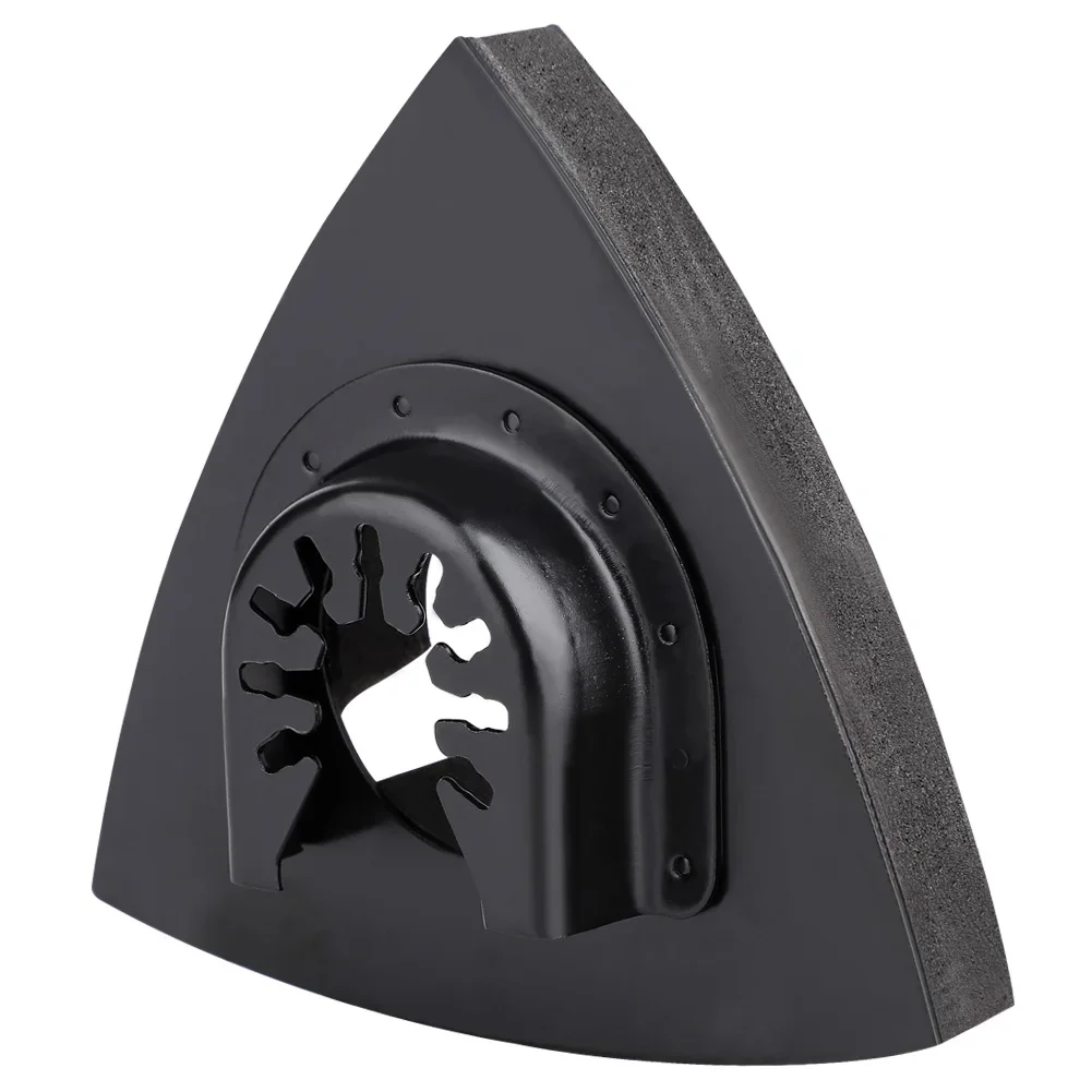 Multifunctional Triangular Oscillating Tool Sanding Pad Quick Release Fits For Dremel Multi Tool 82mm Professional Hot Sale D17