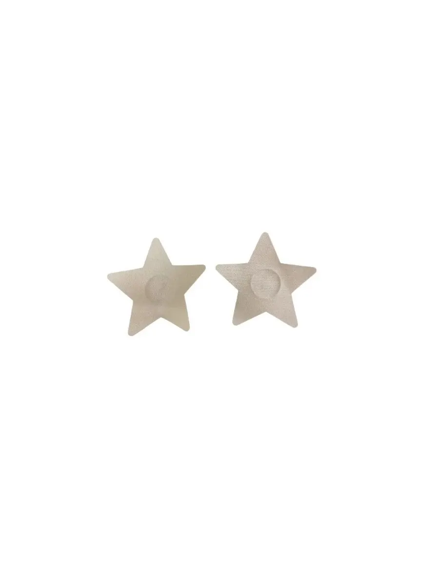 10 Pairs Star Shaped Nipple Covers, Invisible Self-Adhesive Disposable Nipple Pasties, Women\'s Lingerie & Underwear Accessories