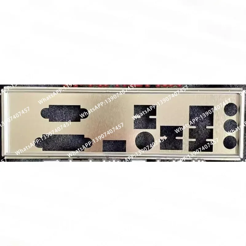 IO I/O Shield BackPlate Baffle for ASRock H410M-HDV Motherboard Panel Bezel Blocking Plate