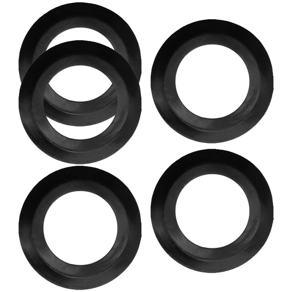 

5pcs Sink Seal Gasket Water Resistant Rubber Washers For Kitchen Bathroom Drain Strainer Replacement Basket Seal Kit