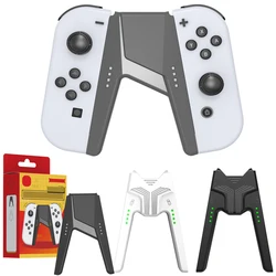 Game Controller Charging Dock Grip For Nintendo Switch/Switch OLED Joy-con Handle V-Shaped Charger Controller Charger Stand