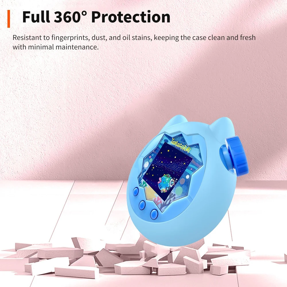 Tamagotchi Paradise 용 액체 실리콘 방지 케이스 Tamagotchi Paradise 케이스 액세서리 용 화면 보호기 커버