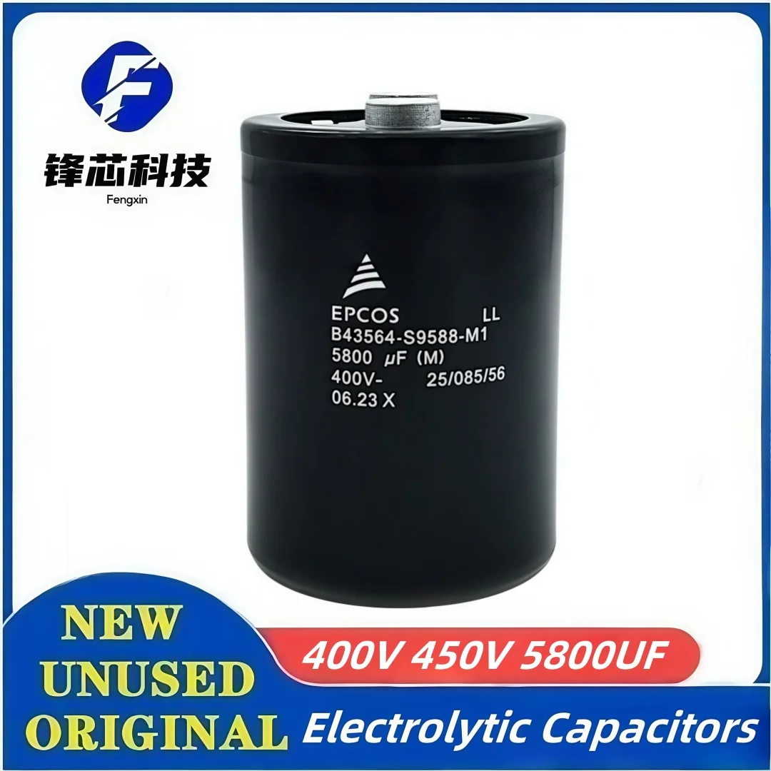 

400V 450V 5800UF EPCOS Aluminum Electrolytic Capacitor Inverter Welder 400V5800UF 450V5800UF Screw Foot Bolt Capacitor