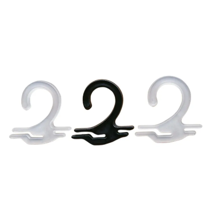 2000pcs Plastic Flat Socks Packaging Bag Display Hooks Hangers Garments Accessories