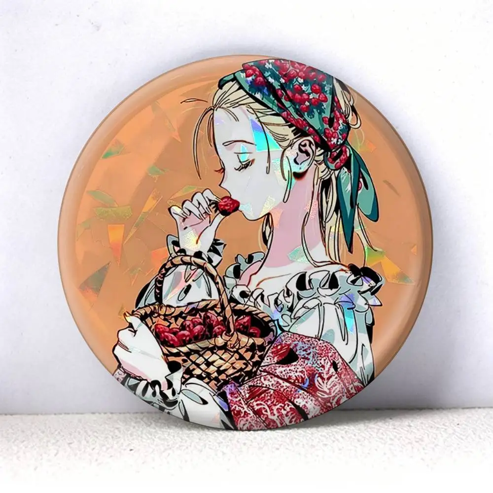 veil emma  75mm 44mm 25mm Accessories Toys Badge Brooch Backpack Hat Pins