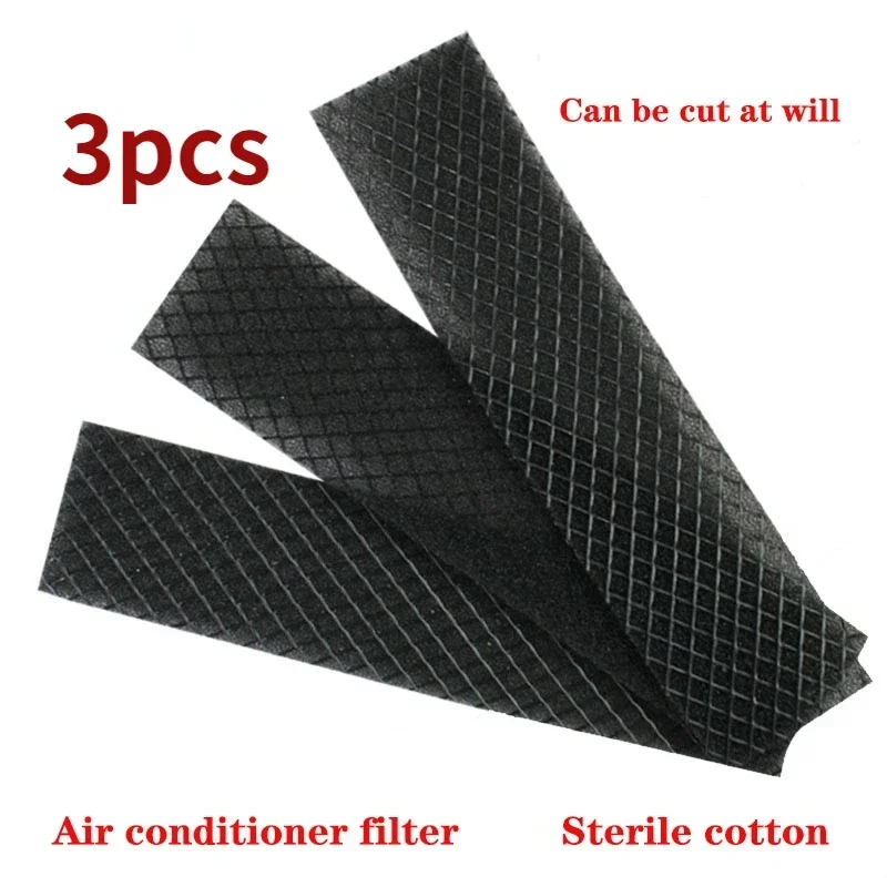 3Pc  Air conditioner filter sterilization cotton sheet antibacterial