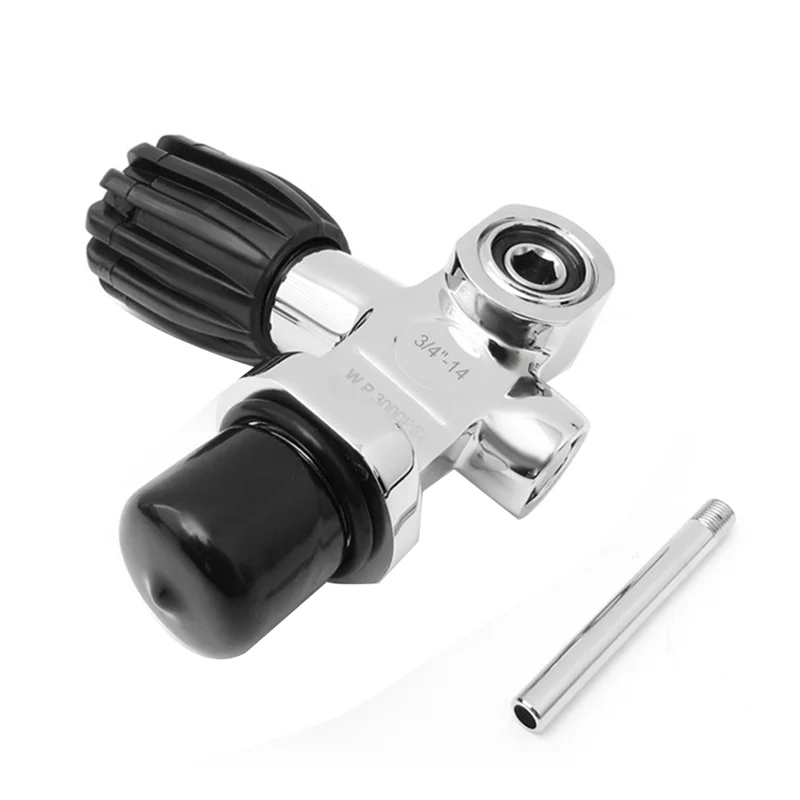 

TURE 3000Psi 250Bar 3/4-14NPS High Pressure Scuba Diving Tank Valve Cylinder Reducing Valve Accessories