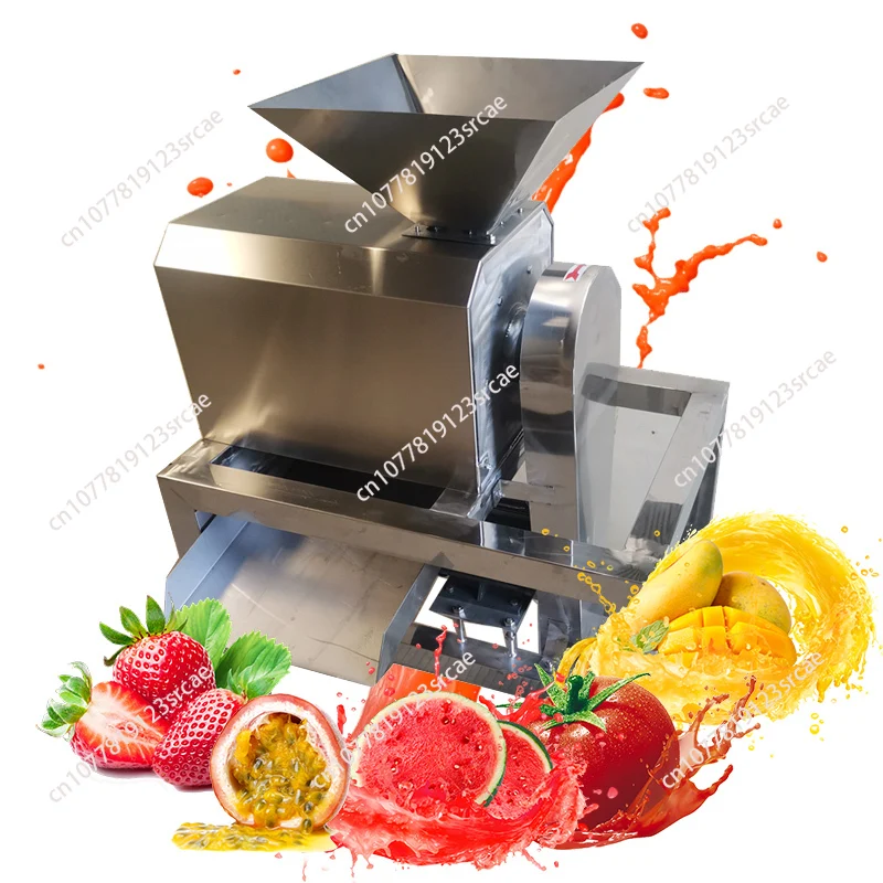 

500Kg/h Mango Tomato Pulp Juicer Sour Passion Fruit Vegetable Pulper Jam Blender Electric