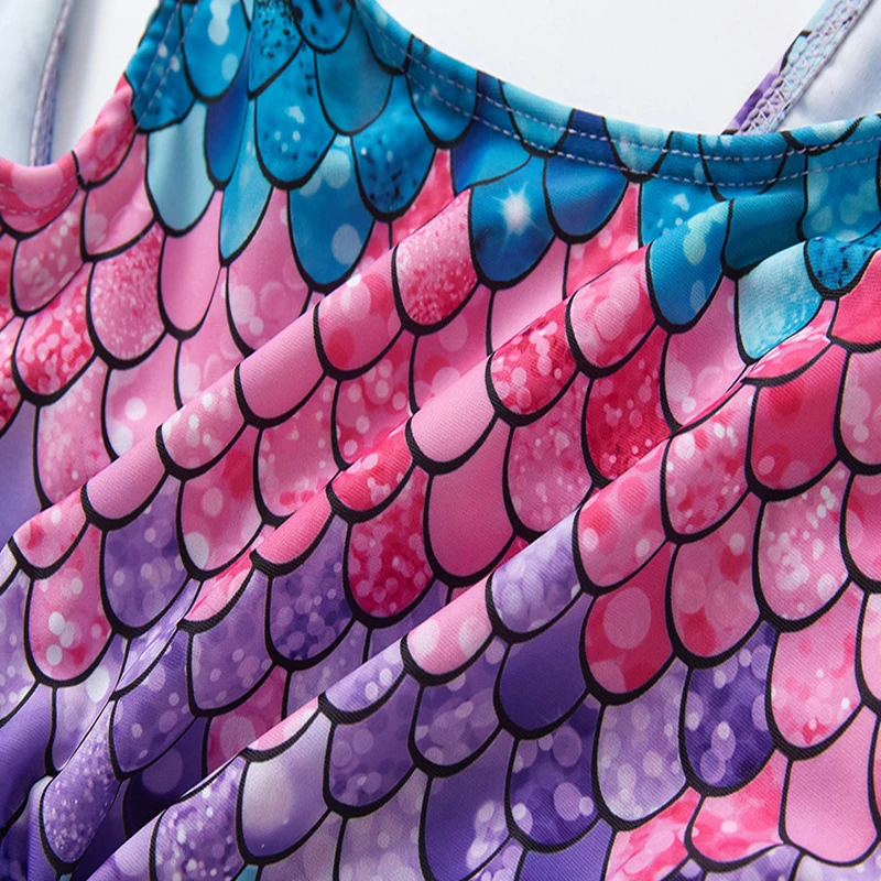 قطعة واحدة ملابس السباحة للفتيات من سن 3 إلى 12 سنة ، ملابس الشاطئ ، وصول جديد #6