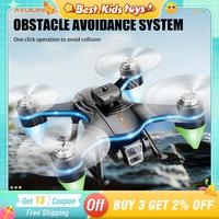 2.4G RC LED High-definition Aerial Drone Obstacle Avoidance Professional Quadcopter Remote Control Aircraft Outdoor Kid Toy Gift