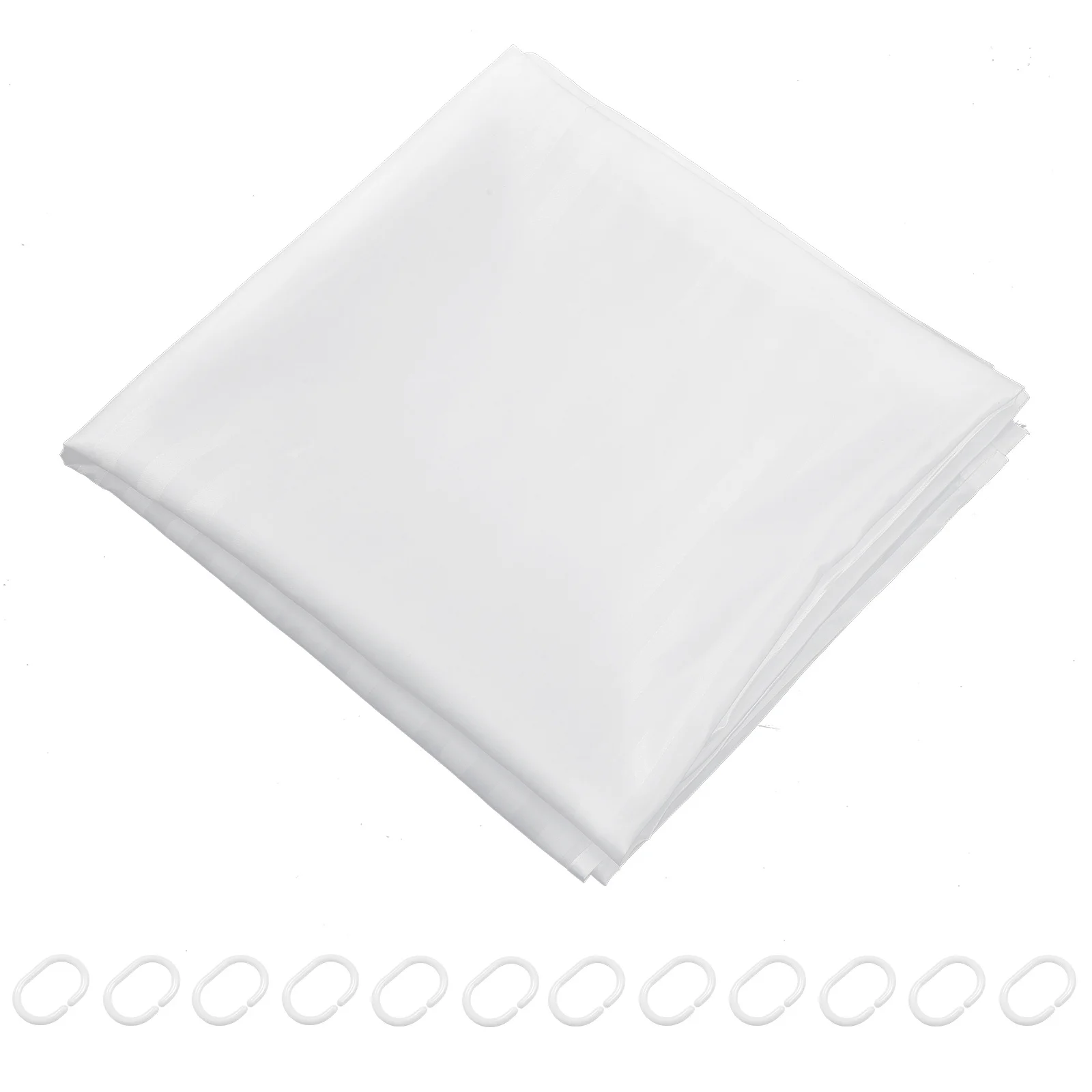 

Striped Waterproof Shower Curtain Hanging Dorm Hotel Bathroom Divider Curtain Washable Decorative Lightweight Bath Accessory