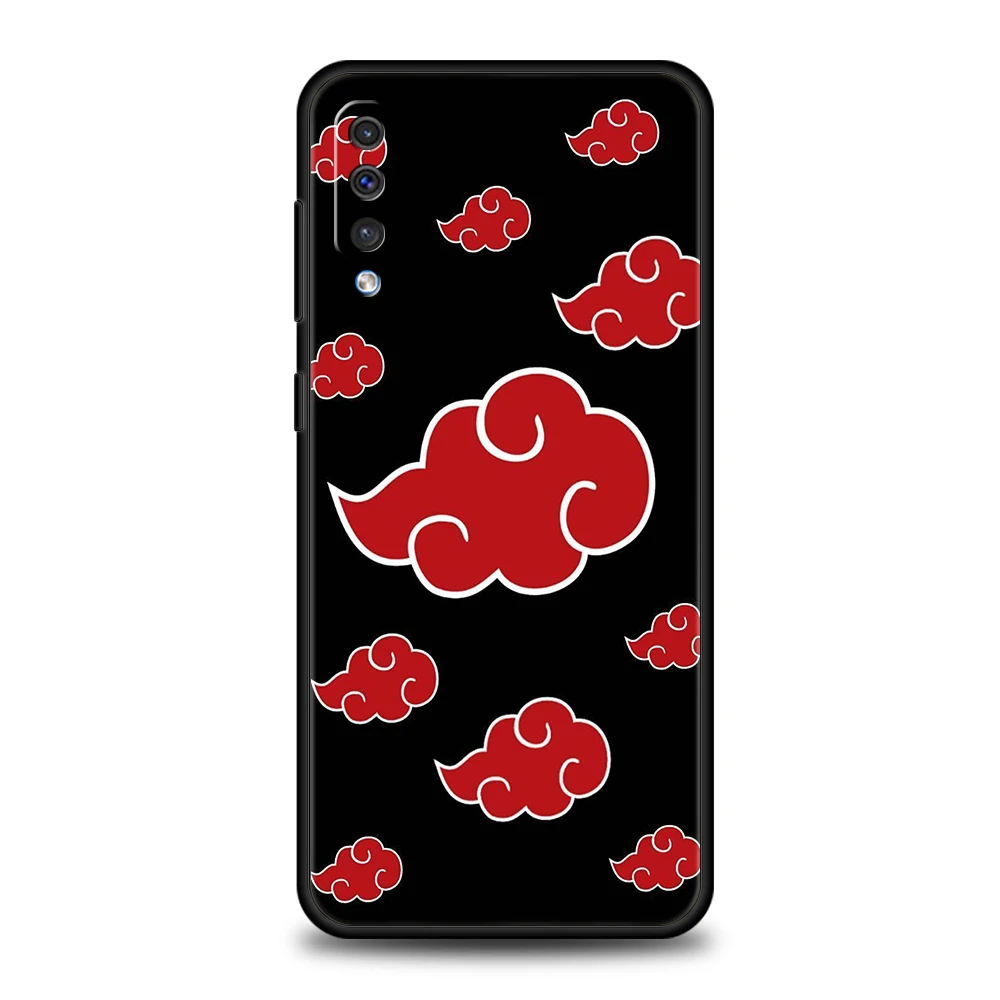 A-Akatsuki Cloud Phone Case for Samsung Galaxy A24 A13 A53 A73 A33 A22 A12 A02 A03 A05 A70 A50 A10 A20 5G Silicone Cover Shell