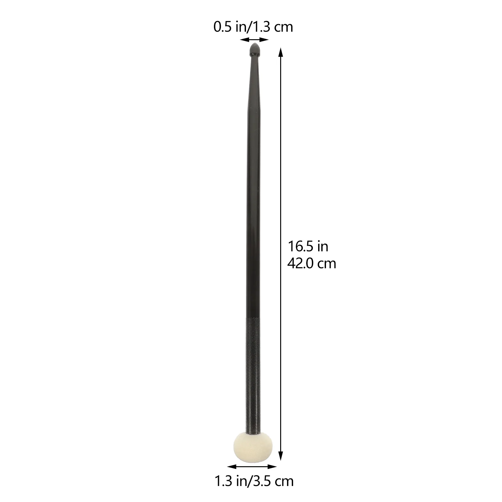 

Double-headed Drumsticks High-grade Burr-free Felt Professional Sided Affordable