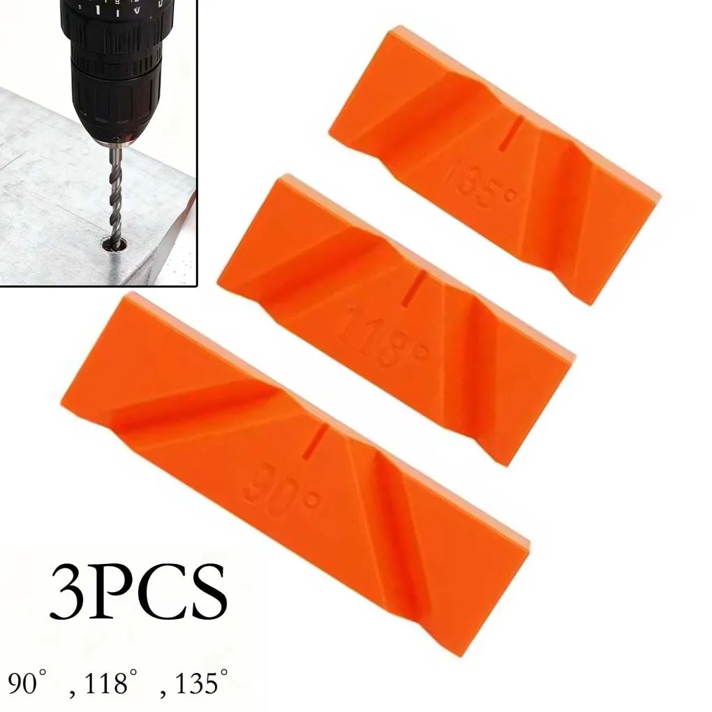3PCS Drill Bit Sharpening Jig 90° 118° 135° Grinder Polisher For Drill Grinding Tool Angle Manual Drill Bit Grinder Tool